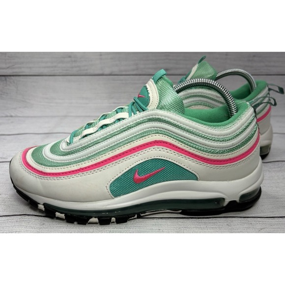Nike Other - Nike Air Max 97 South Beach White Green Pink 921522-101 Women Sz 8.5